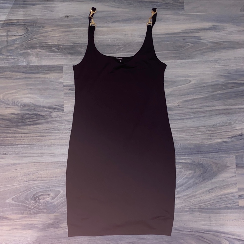 Forever 21 Form-fitting Black Dress